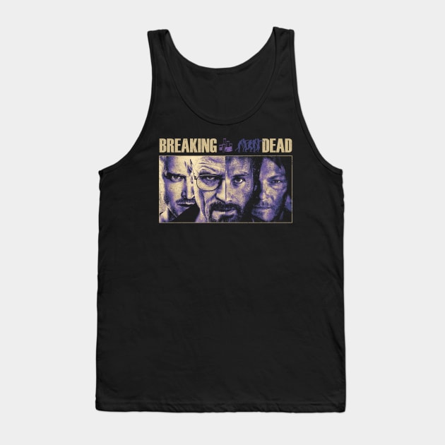 Breaking Dead - Alchemist vs Zombie Tank Top by BolaMainan